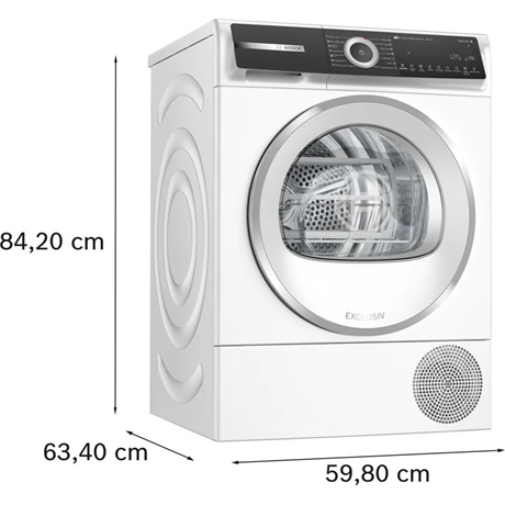 Bosch WQH245B2BY  Kondenzáció hőszivattyús szárító