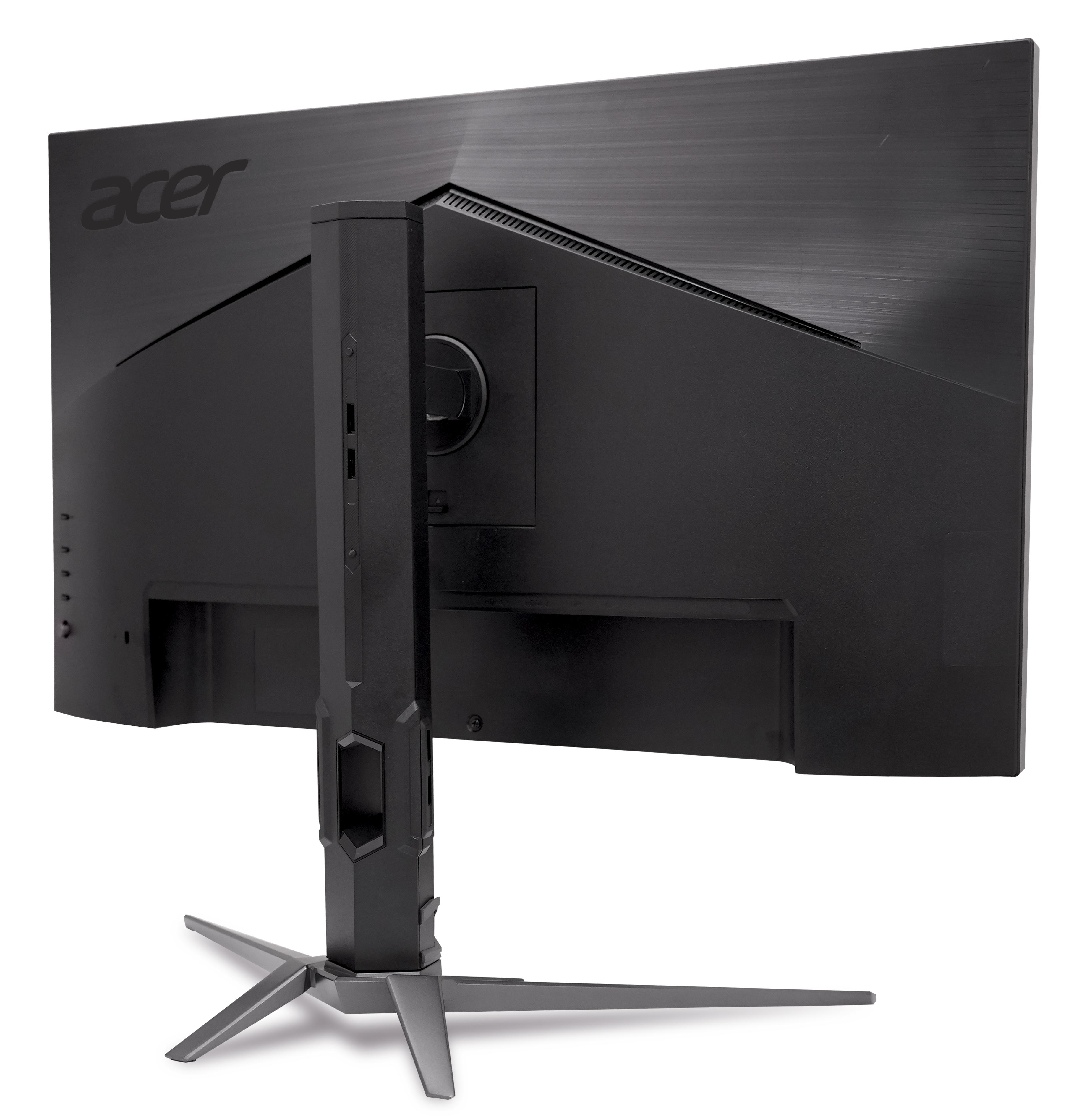 Acer 27" Predator XB273UX1bmiiprx Monitor - 2560x1440, QHD, LED, IPS, 200Hz, 1ms, Hangszóró, FreeSync, Pivot, Gamer, Fekete