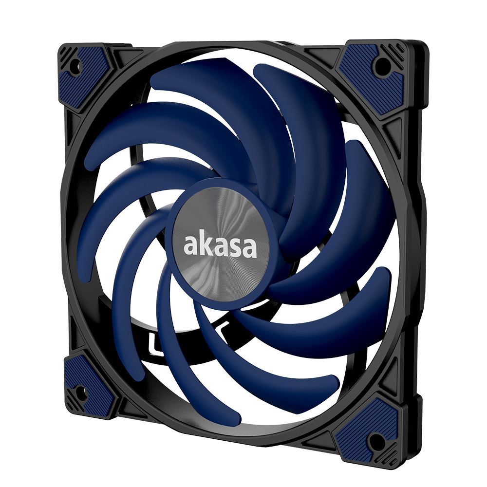 Akasa Alucia XS12 hűtő ventilátor 12cm kék-fekete  AK-FN122-BL 