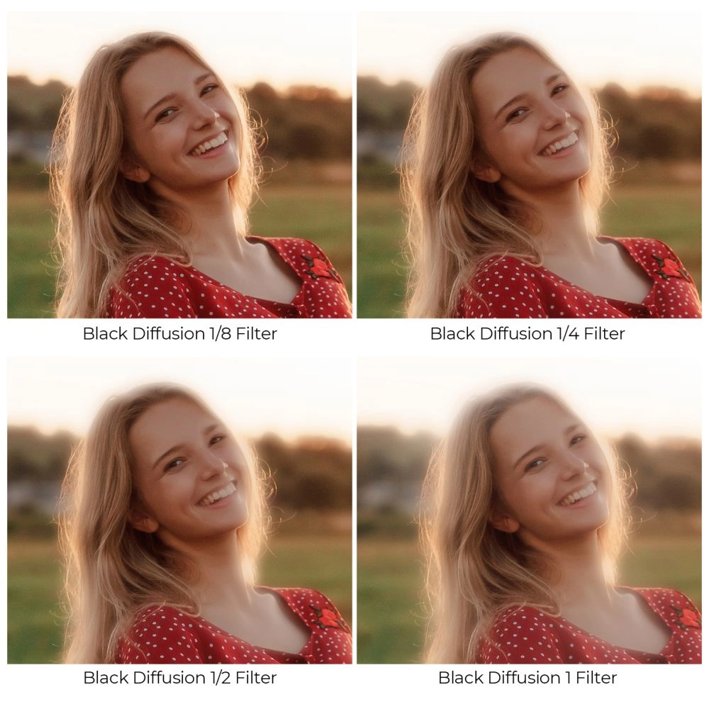 K&F Concept C Series Black Mist 1/8  ultravékony többrétegű bevonat  lágyító szűrő 82mm