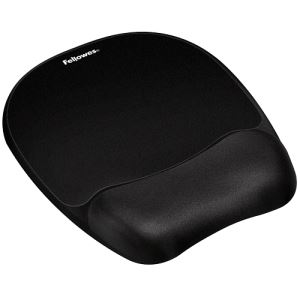 Fellowes Memory Foam egéralátét habtöltésű csuklótámasszal fekete  
