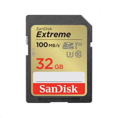 32GB SDHC Sandisk Extreme UHS-I U3 V30 CL10 (SDSDXVT-032G-GNCIN / 215402) 32GB SDHC Sandisk Extreme UHS-I U3 V30 CL10 (SDSDXVT-032G-GNCIN / 215402)