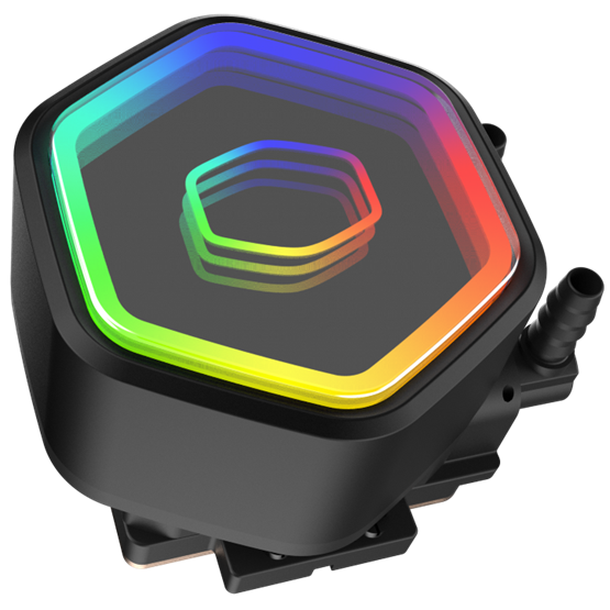  Cooler Master  MLW-D36M-A18PA-R1 MasterLiquid 360 Core II ARGB Vízhűtés/Univerzális 