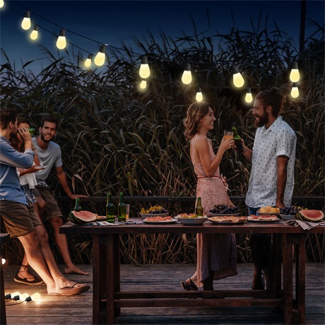 Garden of Eden 11746Bluetooth Smart szolár fényfűzér 