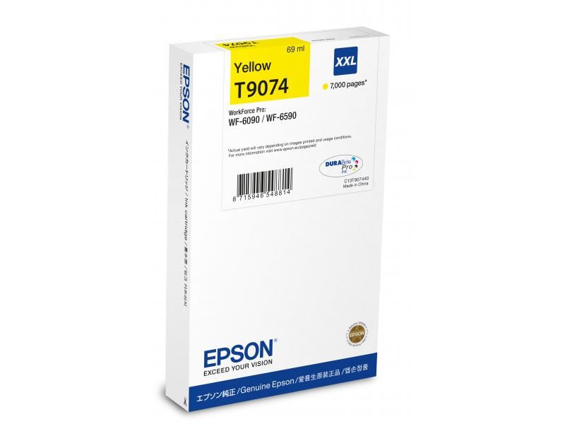 Epson C13T907440 WF-6xxx XXL patron sárga Epson C13T907440 WF-6xxx XXL patron sárga