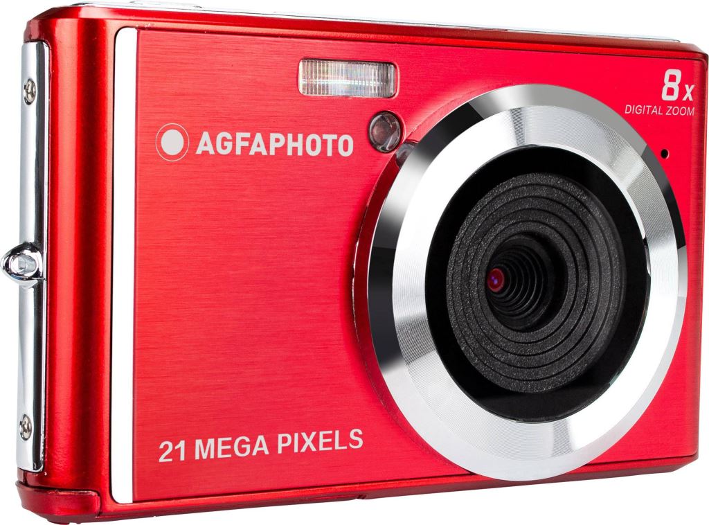 Agfaphoto Kompakt fényképezőgép 21 Mp piros (DC5200RD)