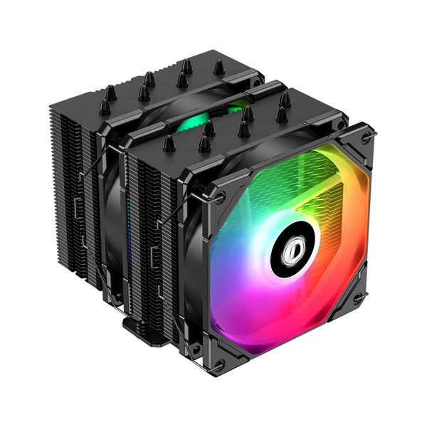 ID-Cooling CPU Cooler - SE-207-XT ARGB (30.5 dB; max 115,87 m3/h; 4Pin csatlakozó, 7 db heatpipe, 2x12cm, PWM) ID-Cooling CPU Cooler - SE-207-XT ARGB (30.5 dB; max 115,87 m3/h; 4Pin csatlakozó, 7 db heatpipe, 2x12cm, PWM)
