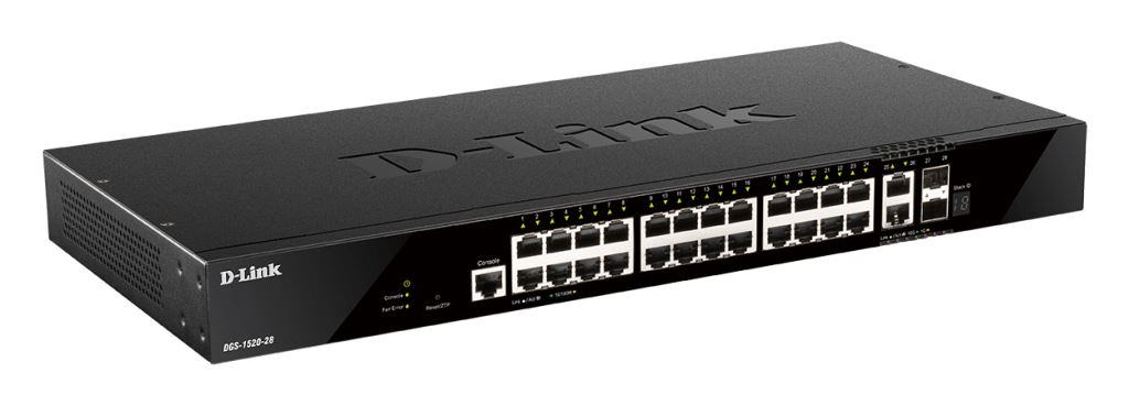 D-Link DGS-1520-28MP Layer 3 Stackable Smart Managed Switches D-Link DGS-1520-28MP Layer 3 Stackable Smart Managed Switches