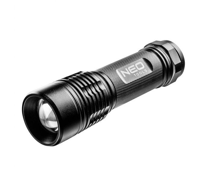 Neo Tools 99-101 Alumínium zseblámpa 200 lm fókuszálható IPX7 3xAAA Neo Tools 99-101 Alumínium zseblámpa 200 lm fókuszálható IPX7 3xAAA