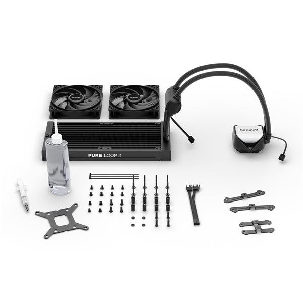 Be Quiet!   PURE LOOP 2 240mm  2x120mm  CPU Water Cooler 