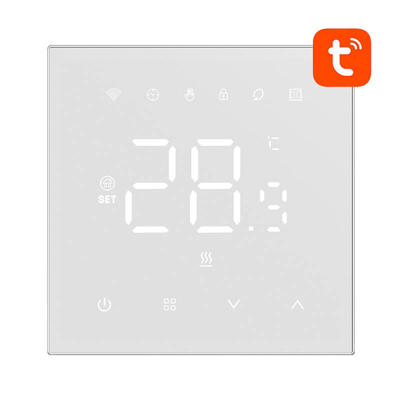 Smart thermostat Avatto WT410-16A-W electric heating 16A WiFi Smart thermostat Avatto WT410-16A-W electric heating 16A WiFi