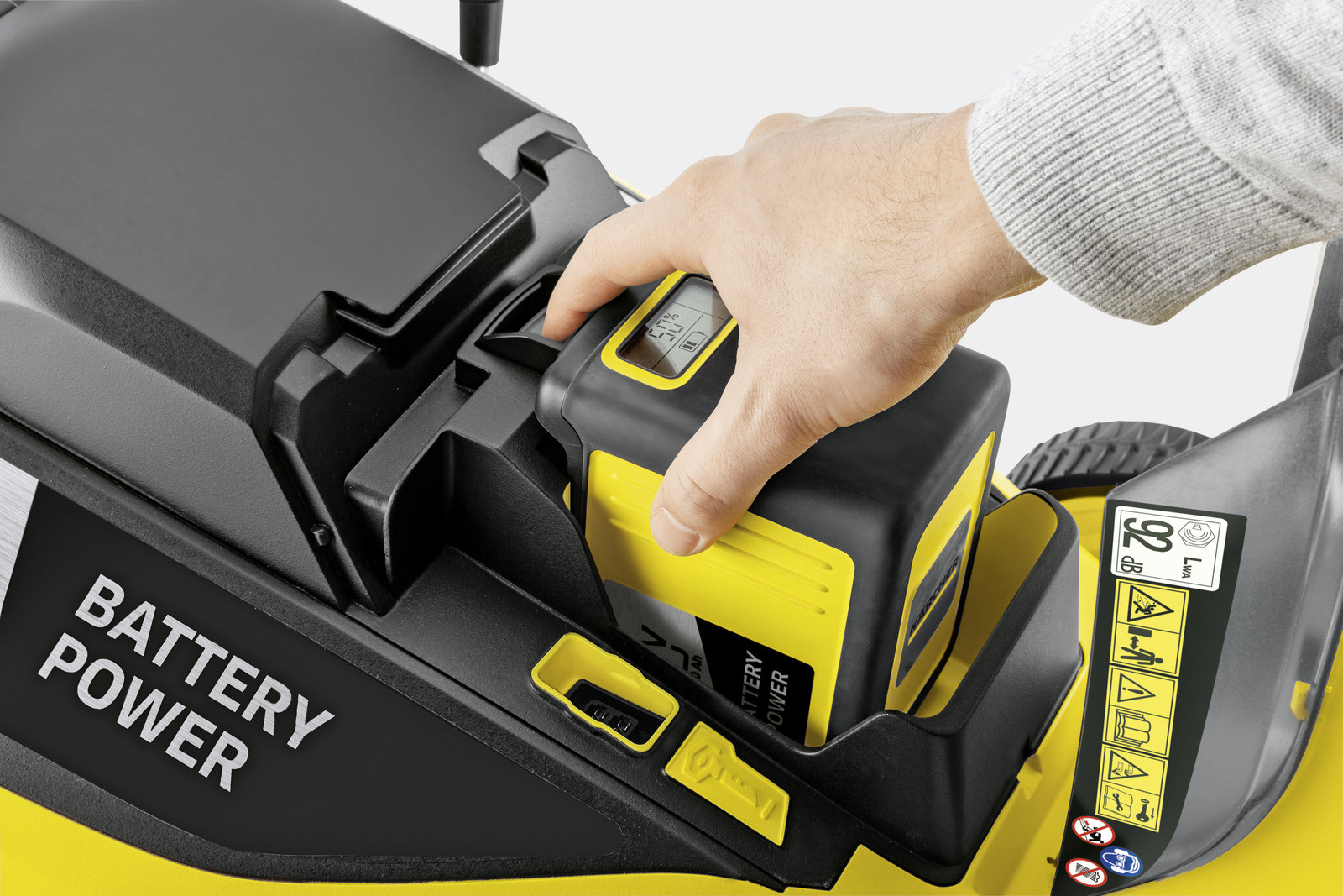 Karcher LMO 36-46 Battery akkumulátoros fűnyíró Akkumulátor nélkül