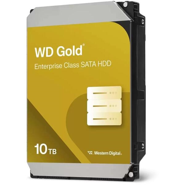 WESTERN DIGITAL 3.5" SATA-III 10TB 7200rpm 512MB Cache CAVIAR Gold HDD 