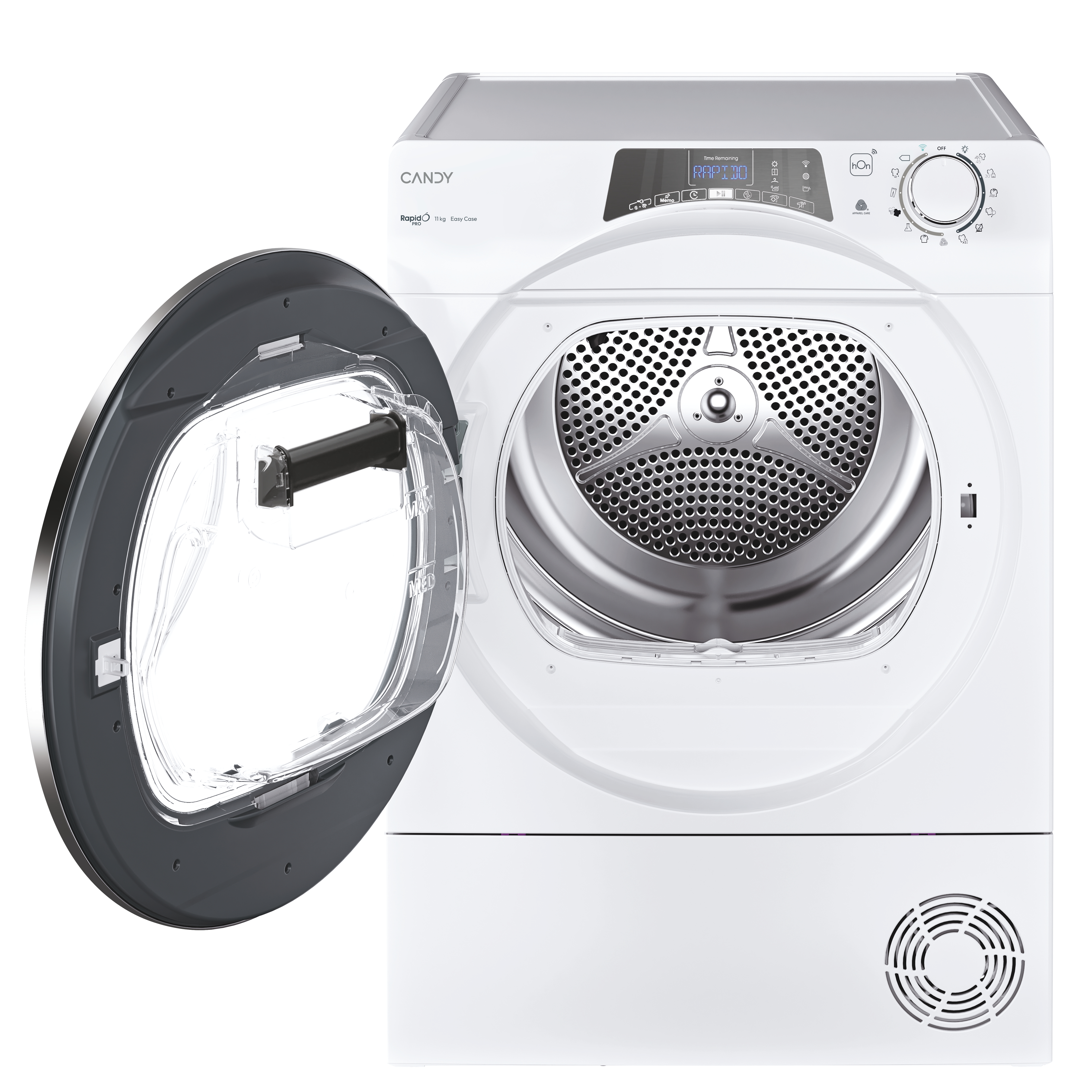 Candy RPEH11A2TCBEX-S Hőszivattyús szárítógép - 11 kg E energiaosztály Candy RPEH11A2TCBEX-S Hőszivattyús szárítógép - 11 kg E energiaosztály