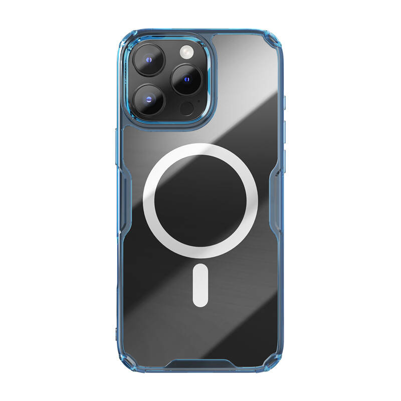 Nillkin Nature TPU Pro mágneses iPhone 16 Pro tok (kék)