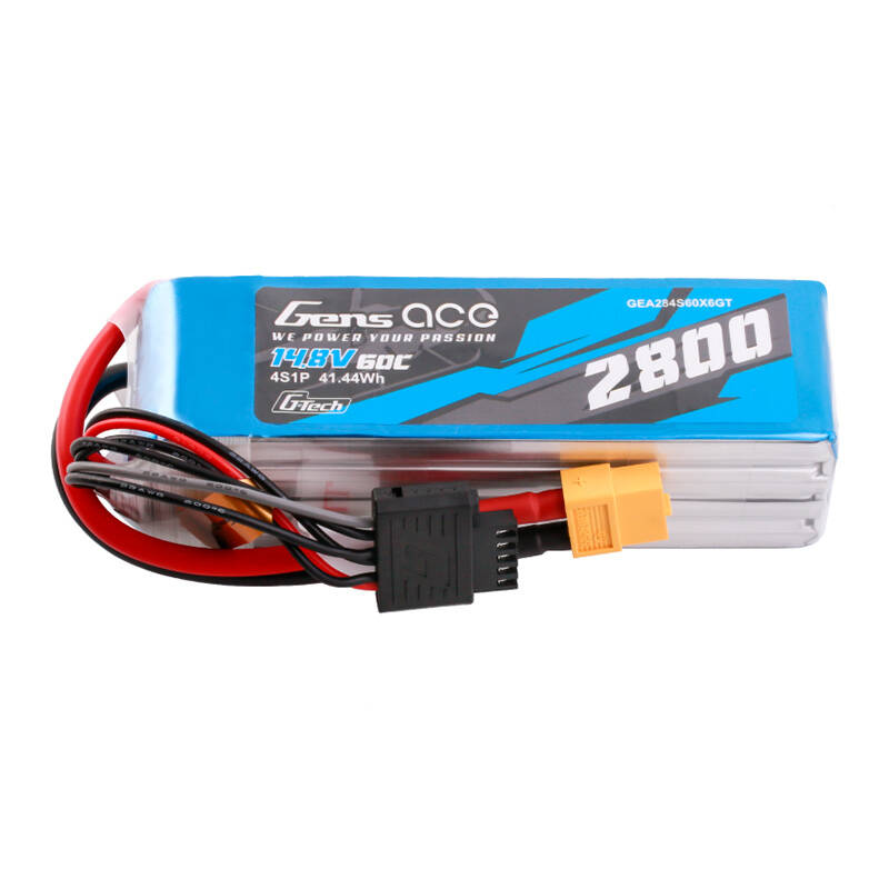 Gens ace G-Tech Soaring 2800mAh 14.8V 60C 4S1P LiPo XT60 akkumulátor