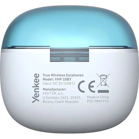 Yenkee YHP10BTWB   TWS  Bluetooth fülhallgató