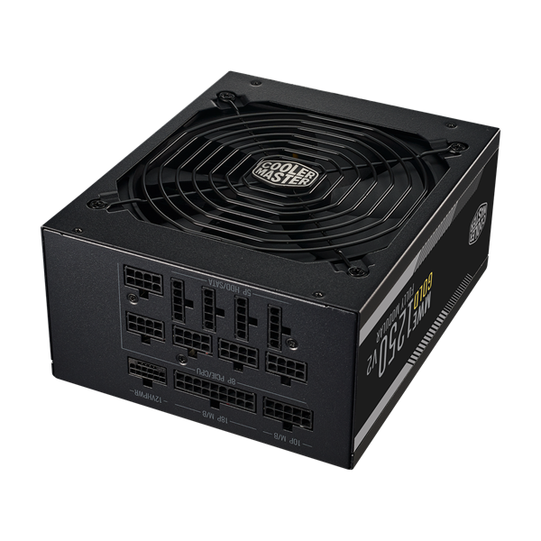 COOLER MASTER Moduláris MWE GOLD 1250 - V2 ATX 3.0 1250W, 14cm, 80+ Gold Tápegység 