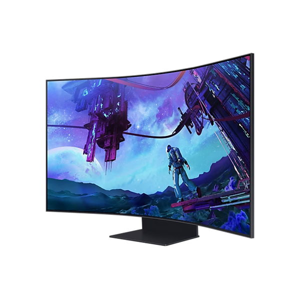 SAMSUNG G97NC Ívelt Gaming 165Hz VA monitor 55" 