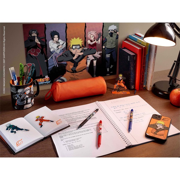 Pilot FriXion 07 betétszett kék + NARUTO Limited Edition FR Clicker rollerirón