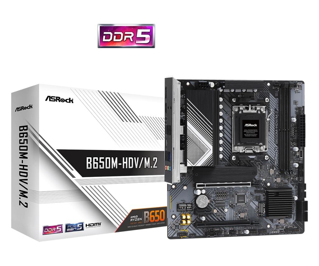 ASRock sAM5 B650M-HDV/M.2 alaplap ASRock sAM5 B650M-HDV/M.2 alaplap