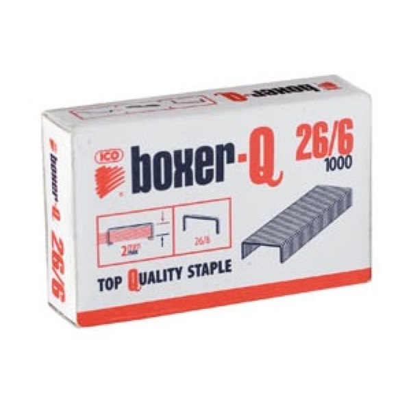 Boxer-Q 26/6 fűzőkapocs Boxer-Q 26/6 fűzőkapocs