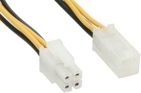 Alaplapi tápkábel 4 tűs hosszabbító adapter 0.37m (51359) Alaplapi tápkábel 4 tűs hosszabbító adapter 0.37m (51359)