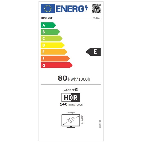 Hisense 65A6N UHD SMART LED TV