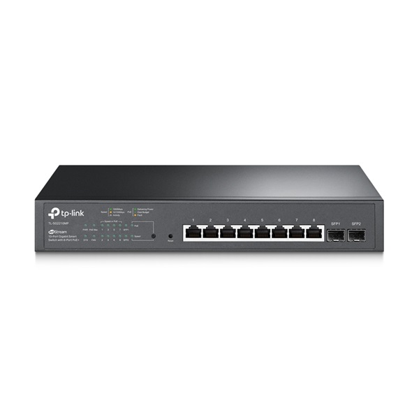 TP-Link TL-SG2210MP 8+2 portos PoE switch TP-Link TL-SG2210MP 8+2 portos PoE switch