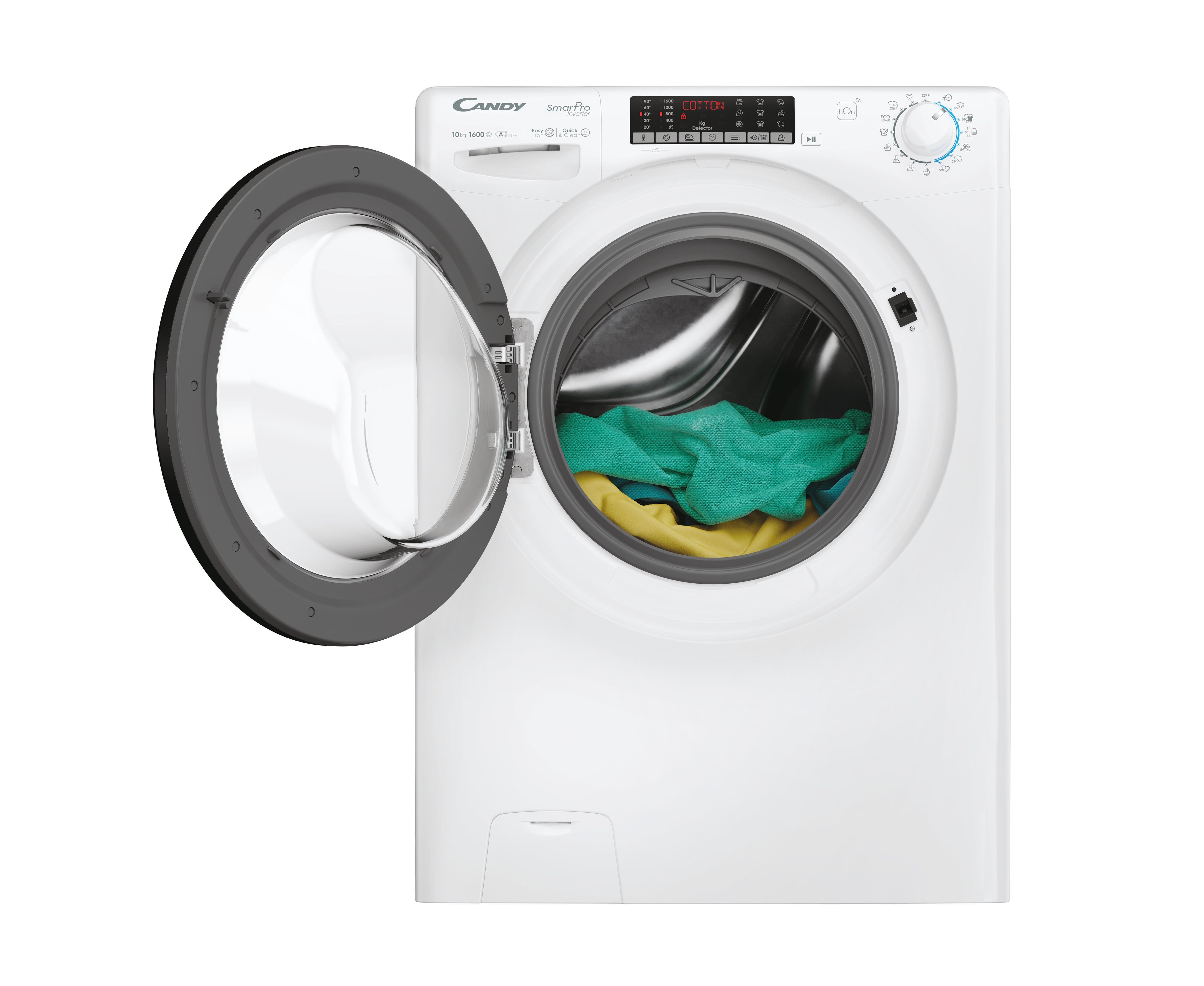 Candy CSO6106TWMB6/1-S Elöltöltős mosógép - 10 kg, 1600 ford./perc, A Energiaosztály, Gőz technológia, Smart Pro Inverter 