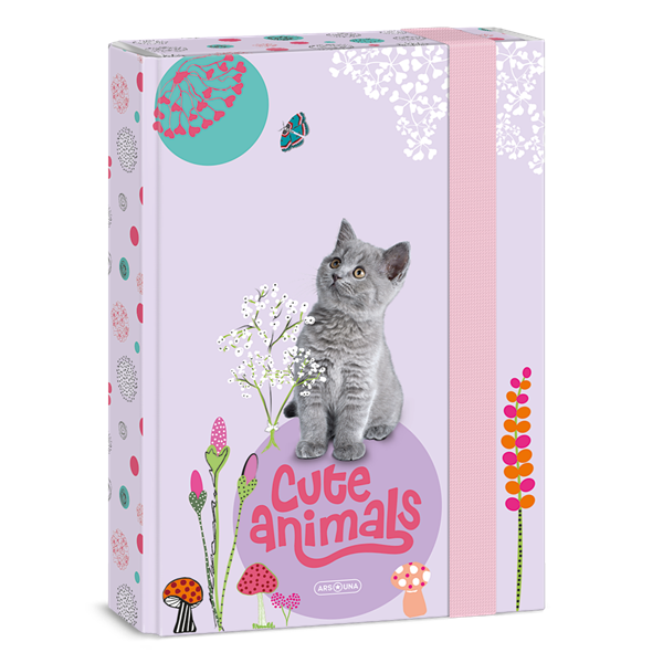 Ars Una Cute Animals-Kitten 24 (5368) A5 füzetbox Ars Una Cute Animals-Kitten 24 (5368) A5 füzetbox