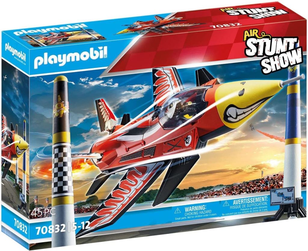 Playmobil: Air Stuntshow - "Sas" sugárhajtású gép (70832)