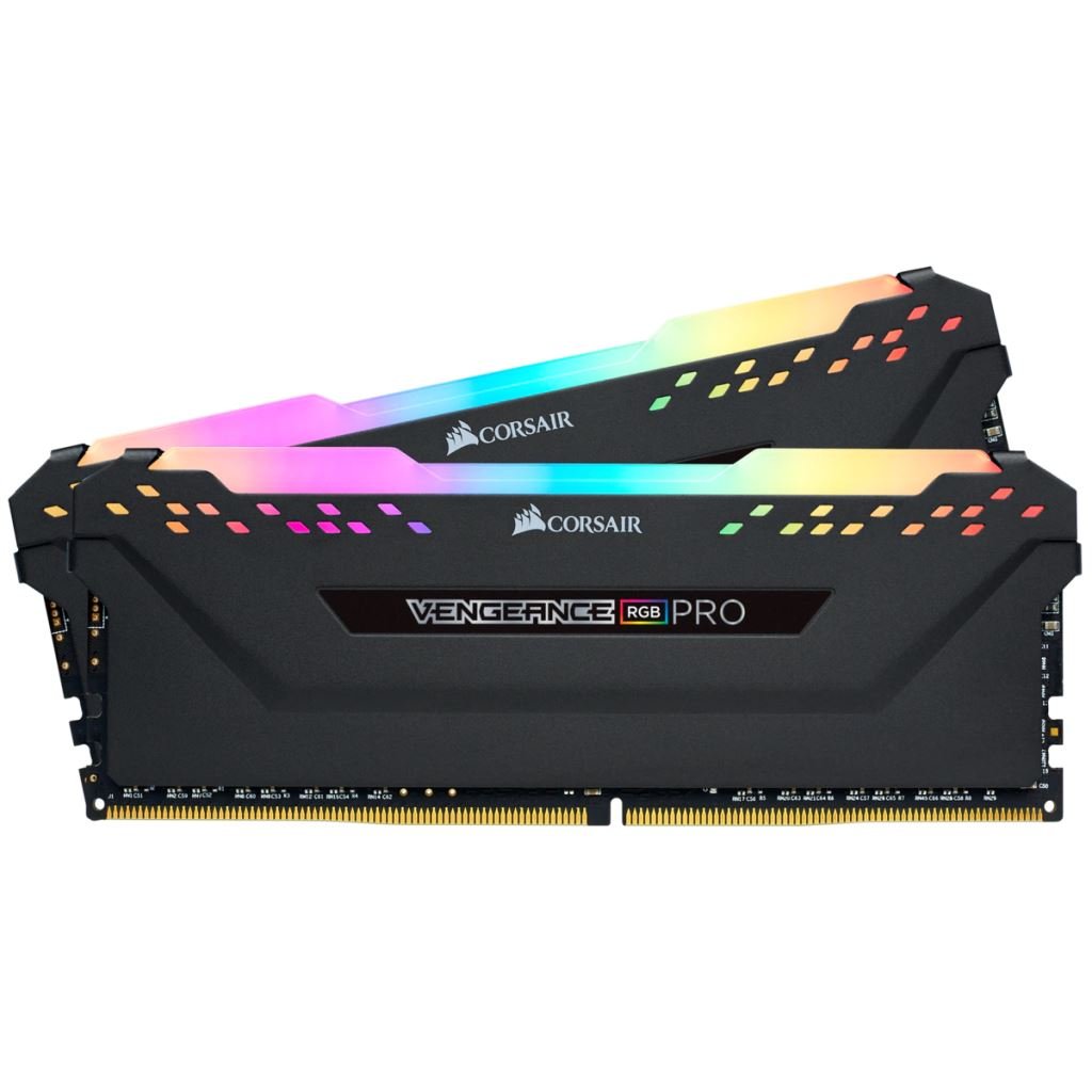 16GB 3600MHz DDR4 RAM Corsair Vengeance RGB Pro Black CL18 (2x8GB) (CMW16GX4M2D3600C18)