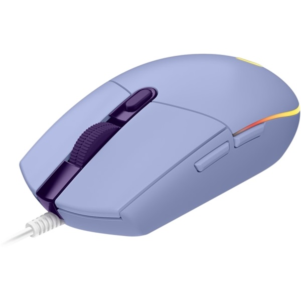 Logitech G203 LIGHTSYNC gaming egér lila (910-005853)
