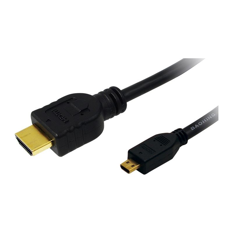 LogiLink CH0031 HDMI (Typ-A) - Micro-HDMI (Typ-D) kábel 1,5 m