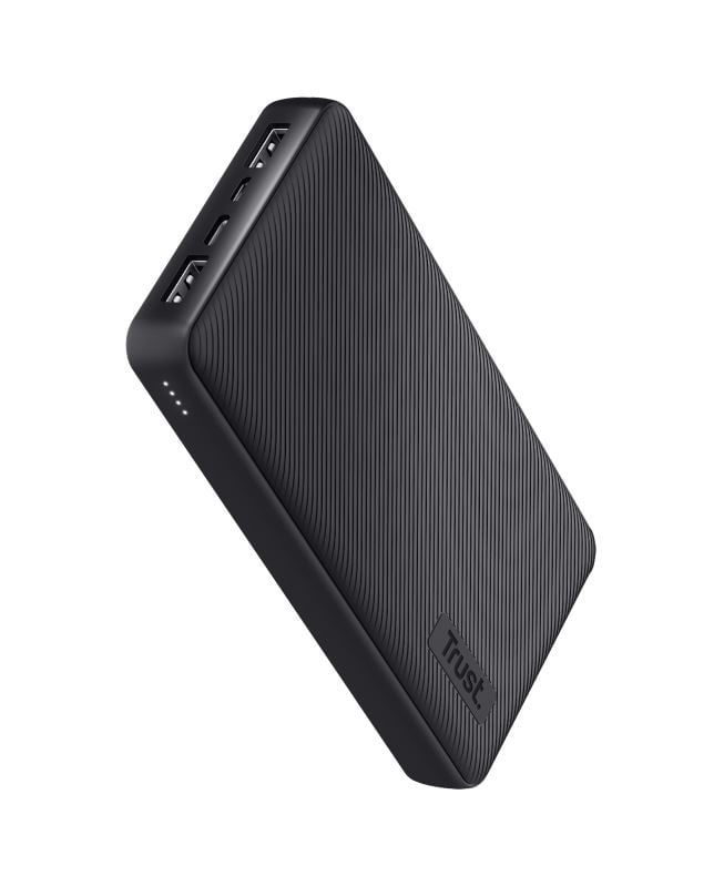 Trust Primo High-capacity Powerbank 20000mAh fekete (24676)