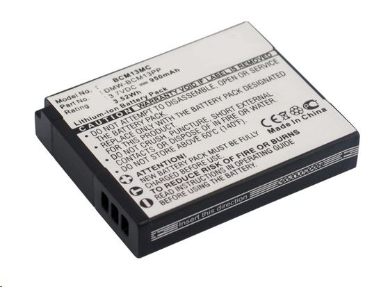 Real Power Panasonic DMW-BCM13, DMW-BCM13E, DMW-BCM13PP 3.7V 950mAh utángyártott akku Li-ion (BCM13MC) Real Power Panasonic DMW-BCM13, DMW-BCM13E, DMW-BCM13PP 3.7V 950mAh utángyártott akku Li-ion (BCM13MC)