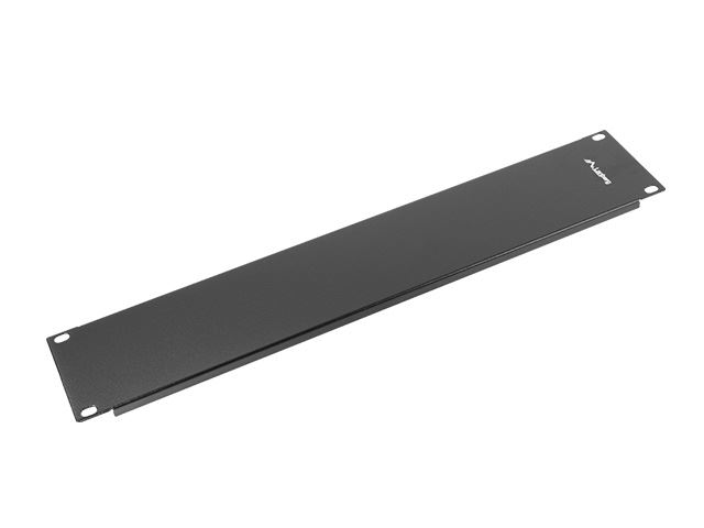 Lanberg takarópanel 19'' rack szekrényhez 2U fekete (AK-1402-B)
