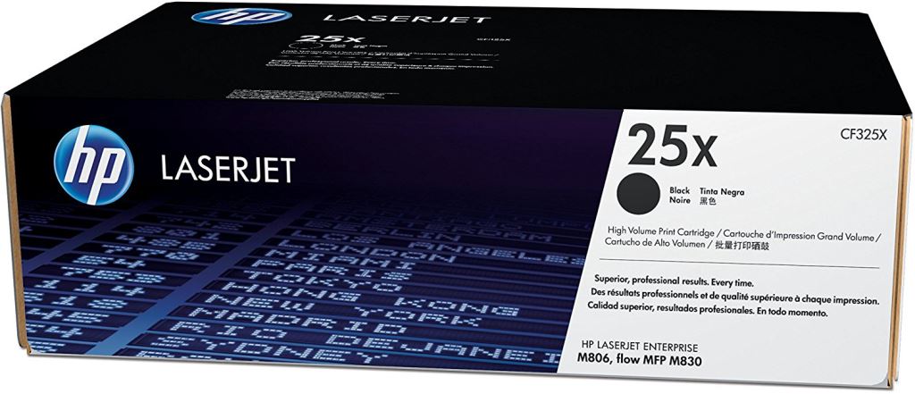 HP 25X nagy kapacitású LaserJet tonerkazetta fekete (CF325X) HP 25X nagy kapacitású LaserJet tonerkazetta fekete (CF325X)