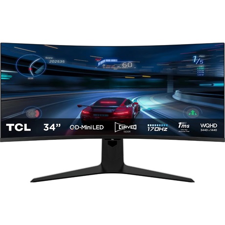 Tcl 34R83Q 34" ívelt monitor