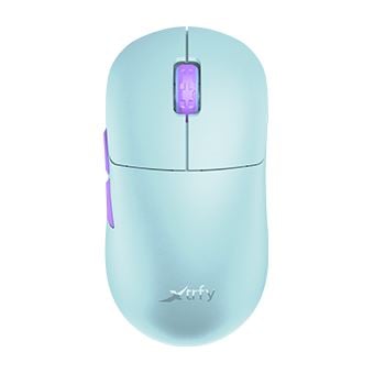 Xtrfy M8 vezeték nélküli optikai gaming egér Frosty Mint - mentaszínű (M8W-FROSTY-MINT)
