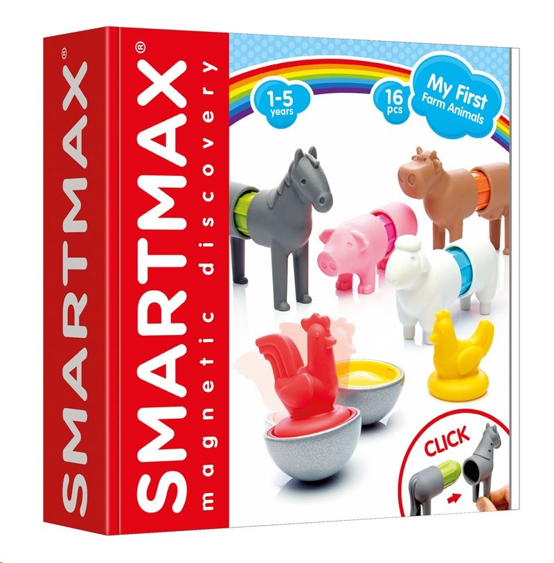 SmartGames Smartmax My First Farm Animals készségfejlesztő (SMX 221)