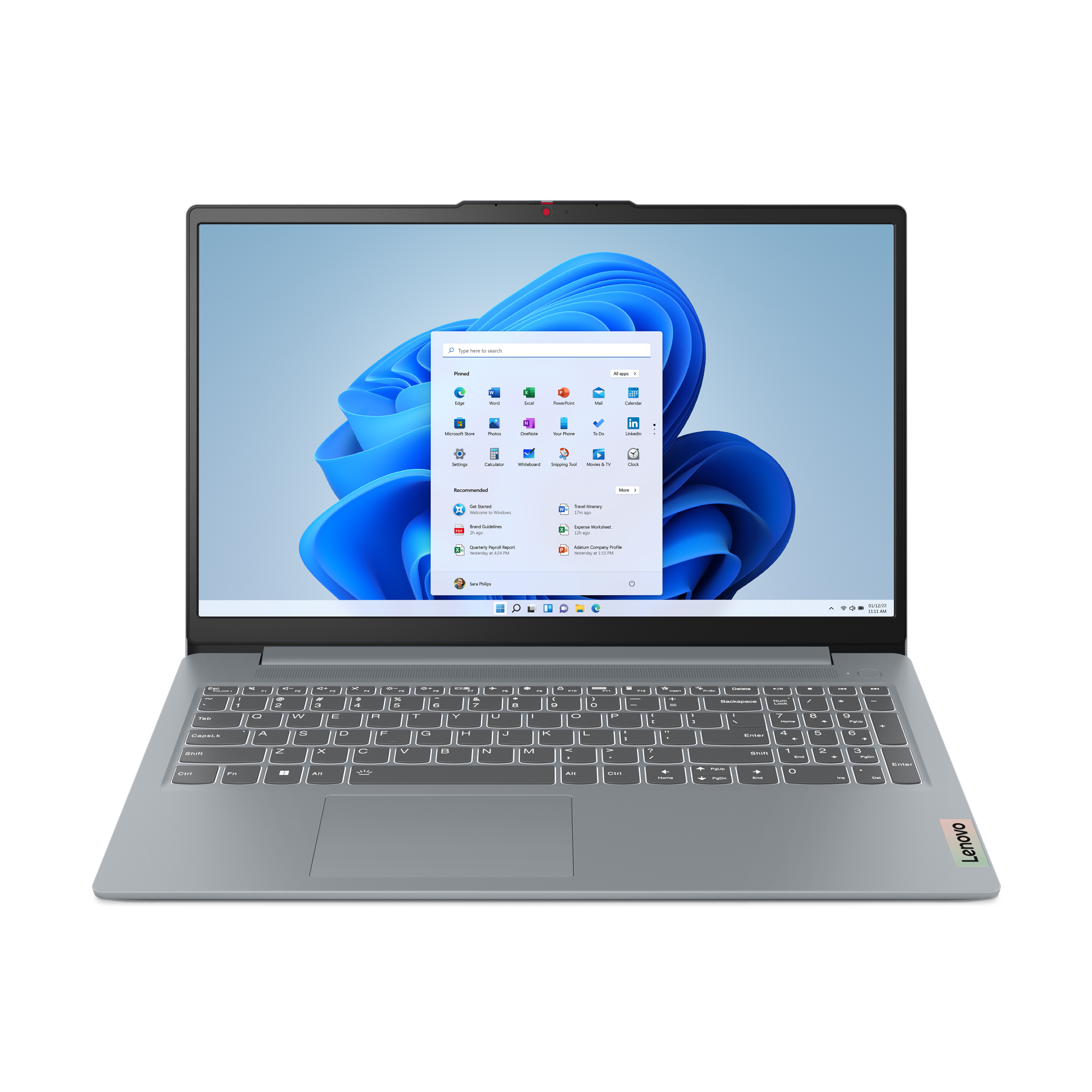 Lenovo IdeaPad Slim 3 15ABR8  Notebook Szürke