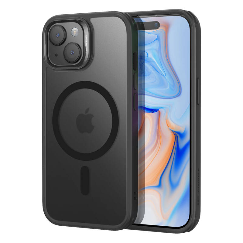 ESR Classic Hybrid (HaloLock) tok iPhone 15 készülékhez (fekete) ESR Classic Hybrid (HaloLock) tok iPhone 15 készülékhez (fekete)