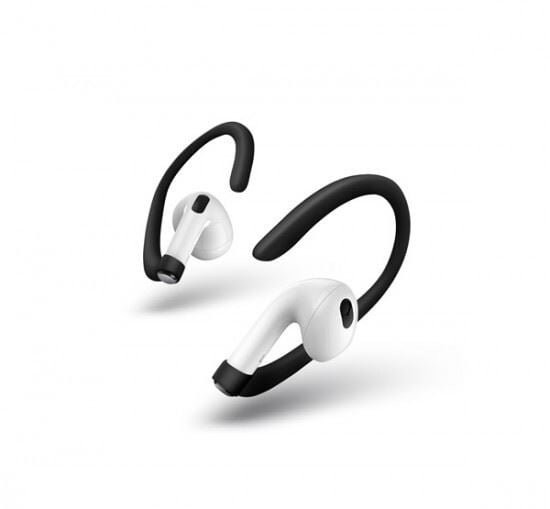 Uniq Loop Sports Ear Hooks fülkampó Apple Airpods készülékhez 2db (UNIQ-LSPORTSEHKS-WHTBLK)