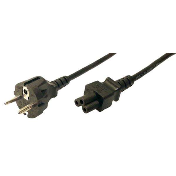 LogiLink CEE 7/7 -> IEC C5 hálózati tápkábel 1,8m (CP093)