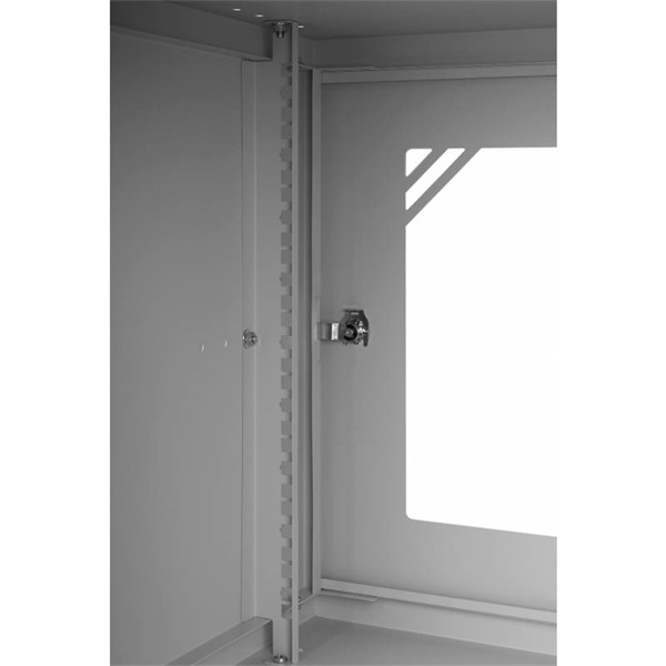 Stalflex 9U fali rack szekrény 19" 450mm szürke (RC19-9U-450GG)