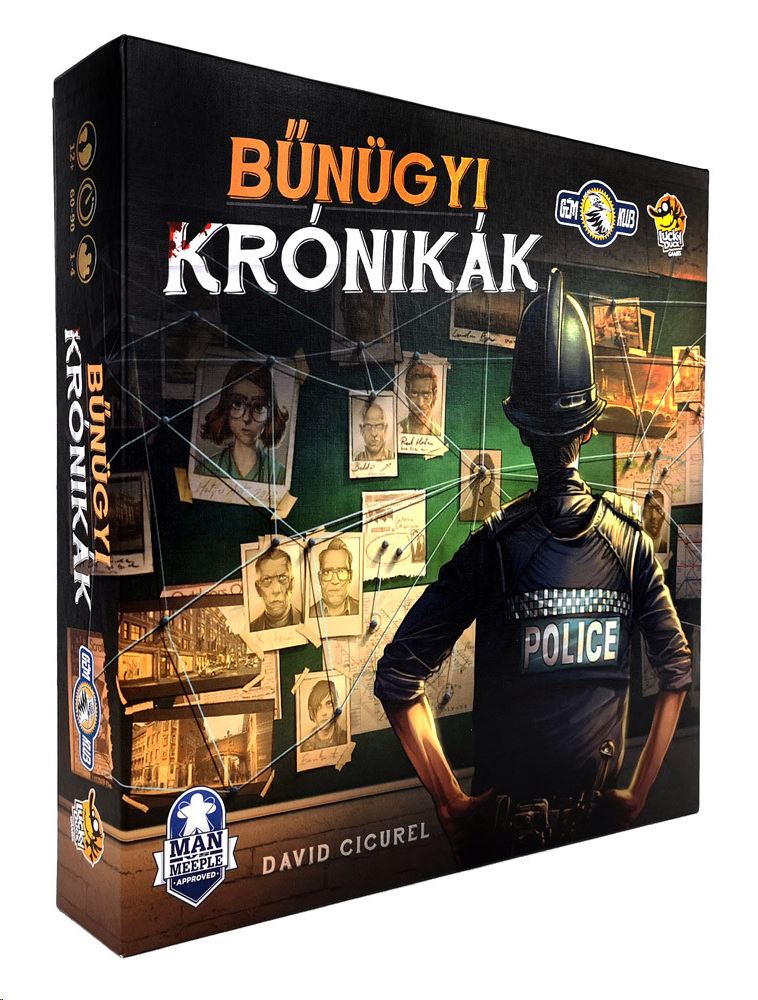 Lucky Duck Games Bűnügyi krónikák társasjáték (LDG10001) Lucky Duck Games Bűnügyi krónikák társasjáték (LDG10001)