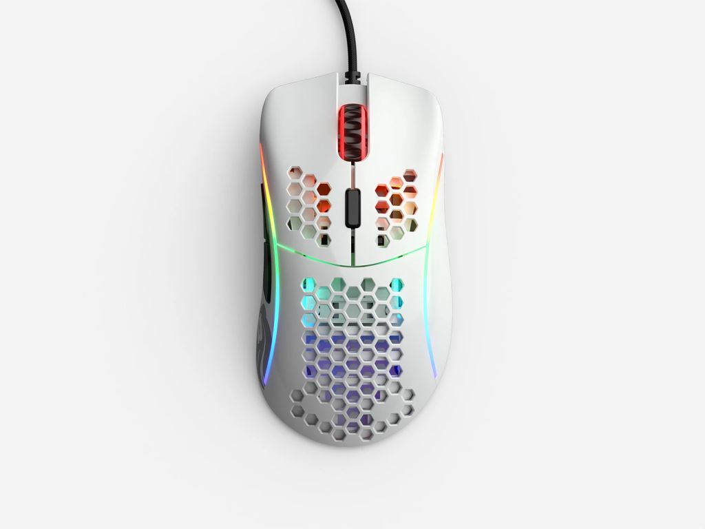 Glorious Model D Gaming egér fényes fehér (GD-GWHITE)