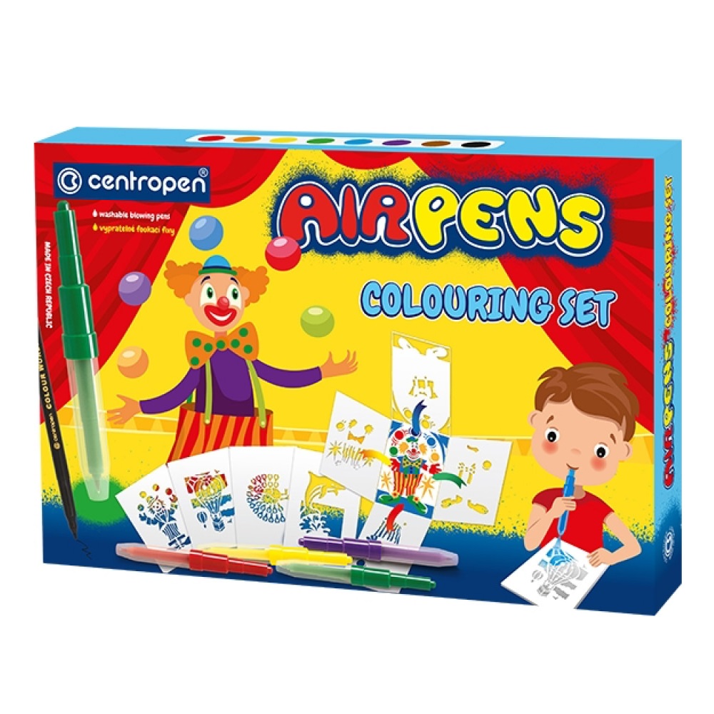 Centropen Filctoll fújós készlet AIRPENS 1500 Colouring Set 9 klf. szín (1500/9) Centropen Filctoll fújós készlet AIRPENS 1500 Colouring Set 9 klf. szín (1500/9)